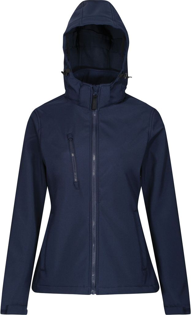 Regatta Professional - Softshelljacke Dreilagige Membrane für Damen RG5518 (42 DE) (Marineblau/Graublau)