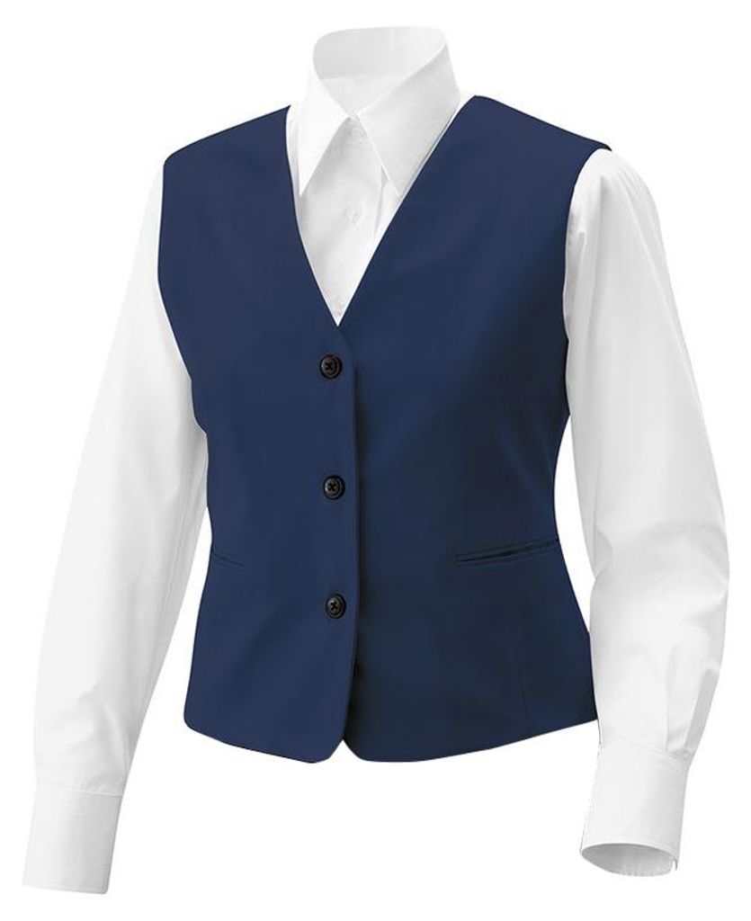 Damen Weste Gillette navy, S : S : navy : 65% Polyester 35% Produktbild 