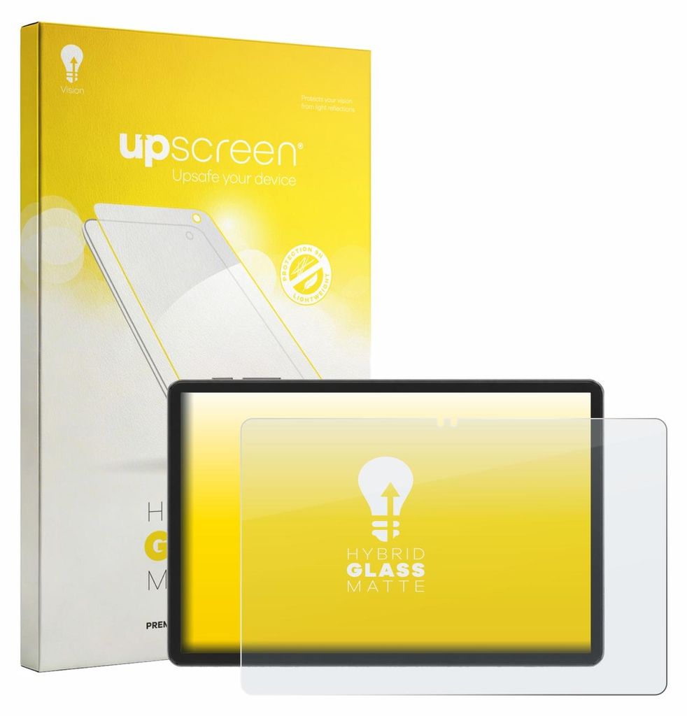 upscreen Entspiegelungs Schutzglas für Blackview Tabwee T50 Schutzfolie Panzer Folie Glas Display Schutz matt