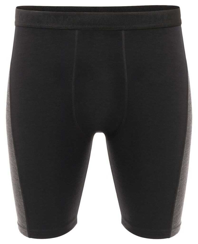 WarmWool Shorts Long w.WindWool Man Größe M Farbe jet black/marengo