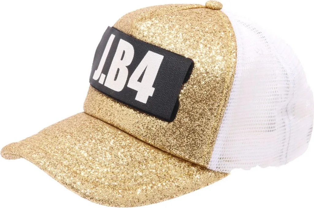 Casquette baseball femme or 4531AI J.B4 - Finition dorée haut de gamme