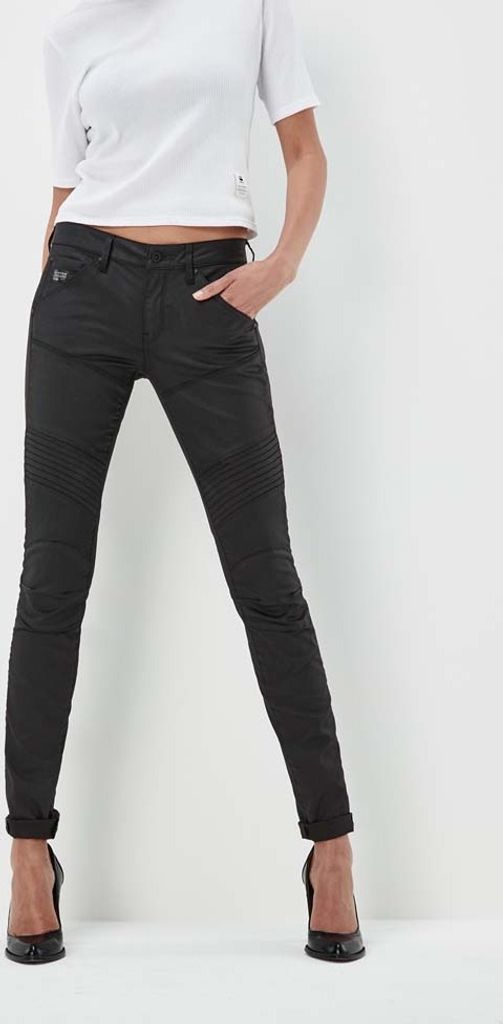 G-Star Womens 5620 Custom Mid Skinny Jeans, Blue (Rinsed 60907-D011-082), 27W / 32L