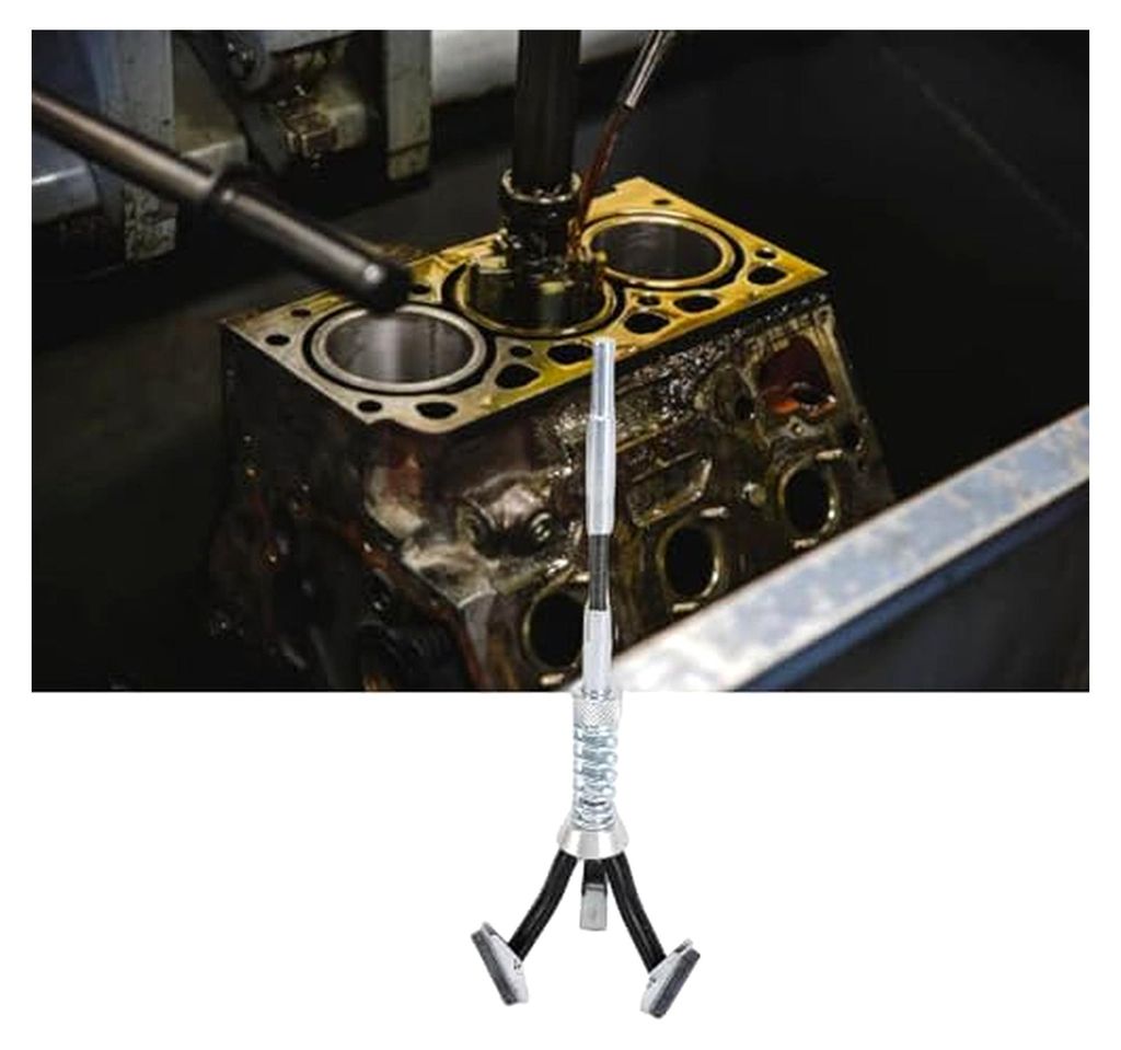 Zylinderhonwerkzeug aus Metalllegierung für Motorreparaturen, Honstein mit 220er Körnung zum Entglasen von Zylindern, geeignet für verschiedene ...