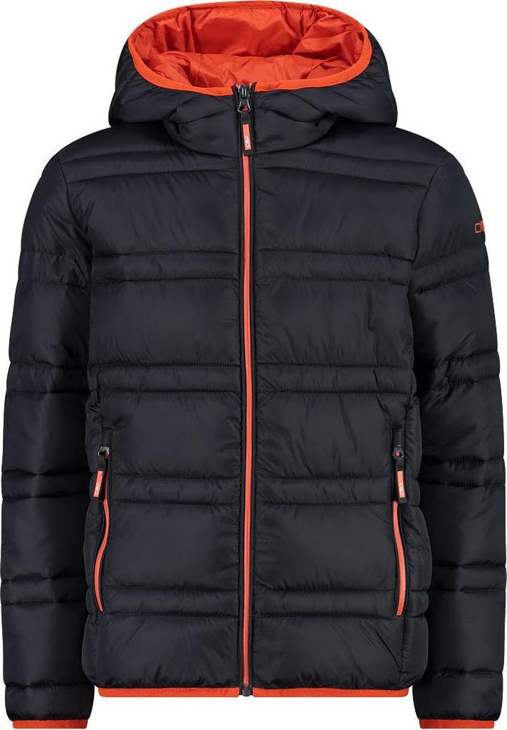 CMP Kinder Jacke Daunenjacke Kapuzenjacke Jungen schwarz 164