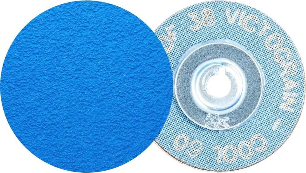 PFERD TOOLS COMBIDISC Schleifblatt CD Ø 38 mm VICTOGRAIN-COOL60 für Stahl und Edelstahl