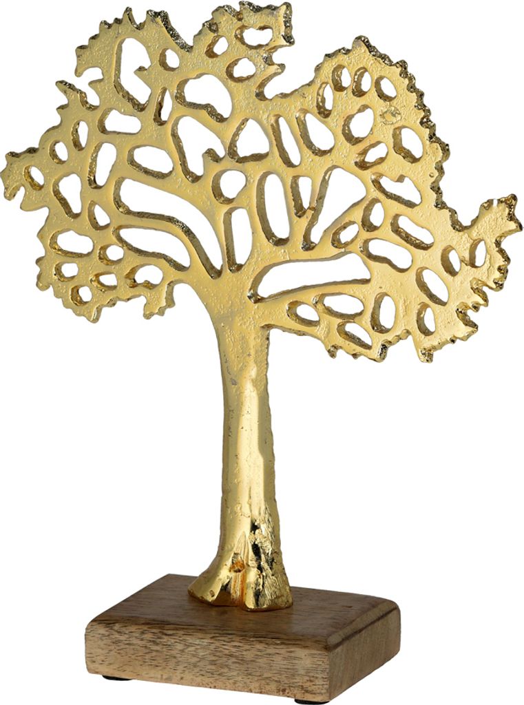 Lebensbaum gold groß