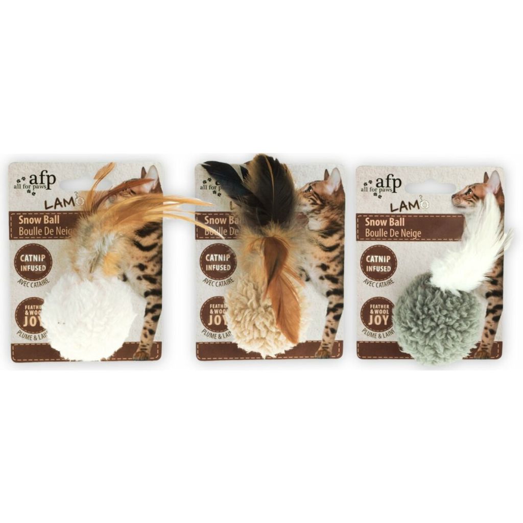 AFP Lambswool-Snow Ball Catnip Produktbild 