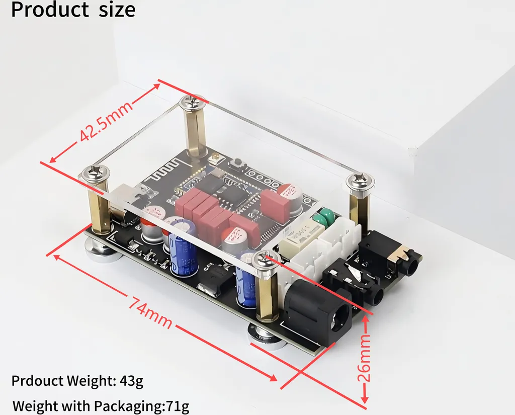 Décodeur Audio QCC5125 Bluetooth 5.1 LDAC Son Hi-Res avec Antenne - 3