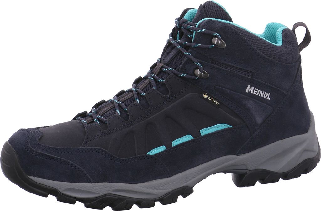 Meindl Nebraska L. Mid GTX Wanderschuh Blau Produktbild 