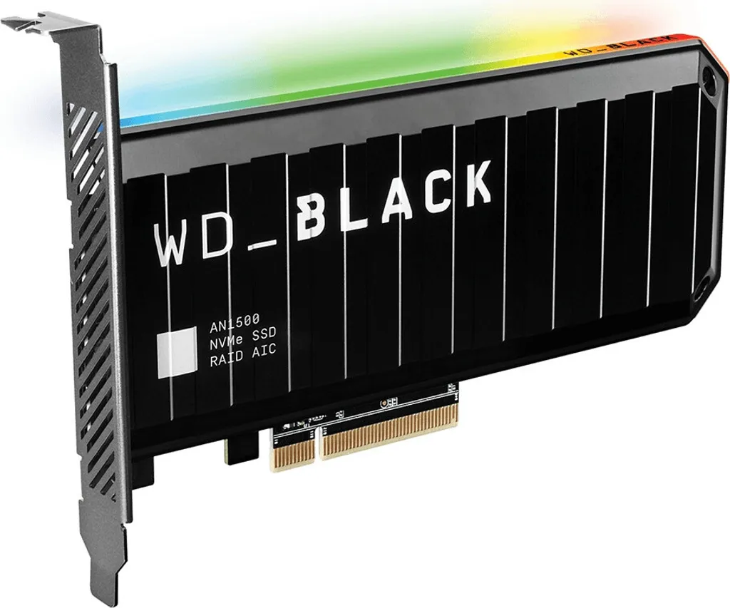 WD AN1500 1 To : SSD NVMe PCIe AIC 6500 Mo/s pour Gaming PC Haute Performance