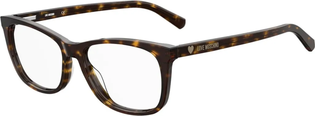 Lunettes Femme Love Moschino MOL557 086 Havana en Acétate Premium 54