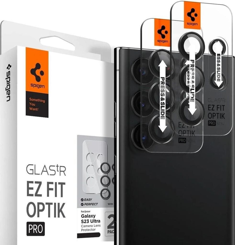 Spigen AGL05950, Linsenschutz, Transparent, Gehärtetes Produktbild 