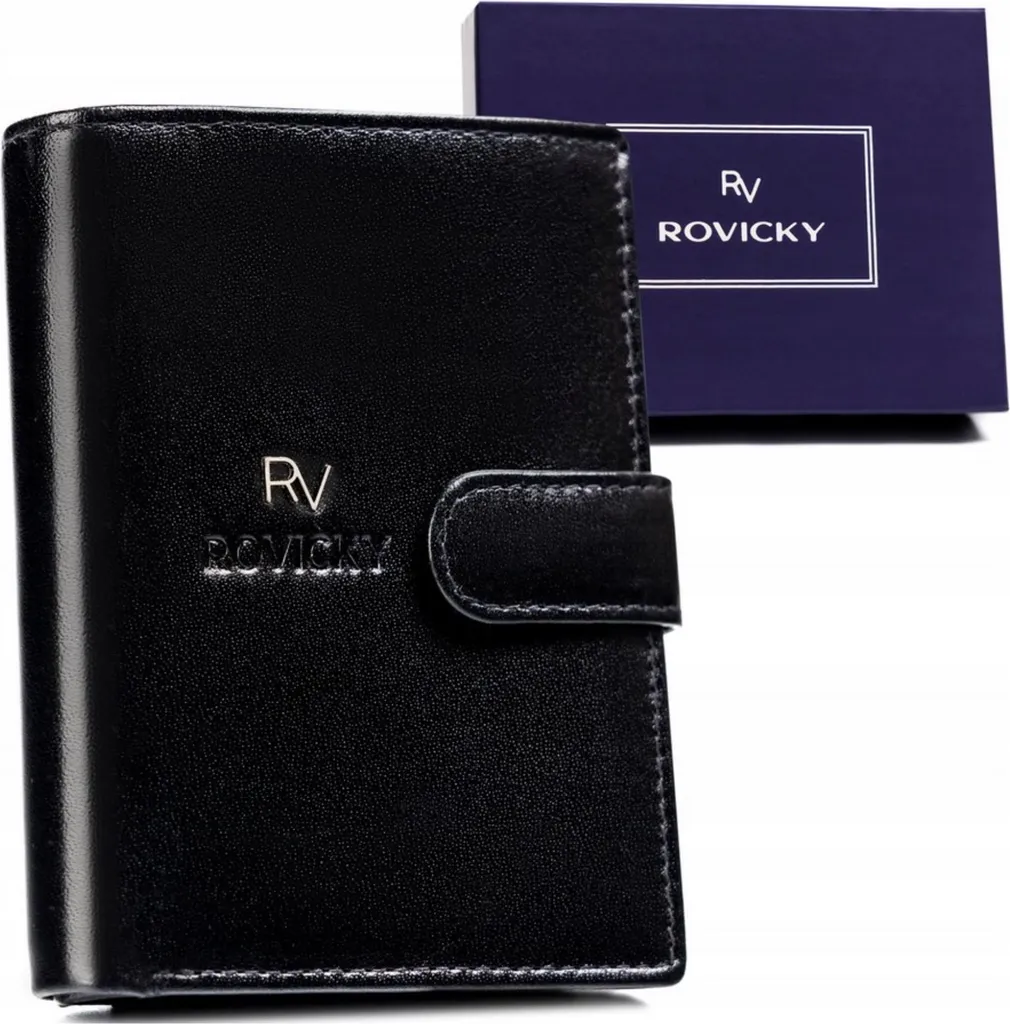 Portafoglio Rovicky RV756999LBCA in Vera Pelle: Qualità al Giusto Prezzo