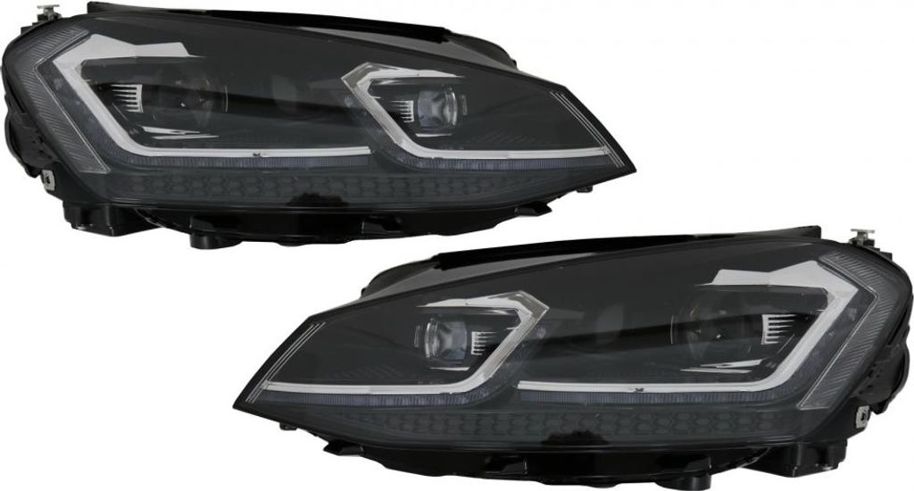 LED Scheinwerfer für VW Golf 7 12-17 Facelift G7.5 R Look Sequenzielle Lichter.