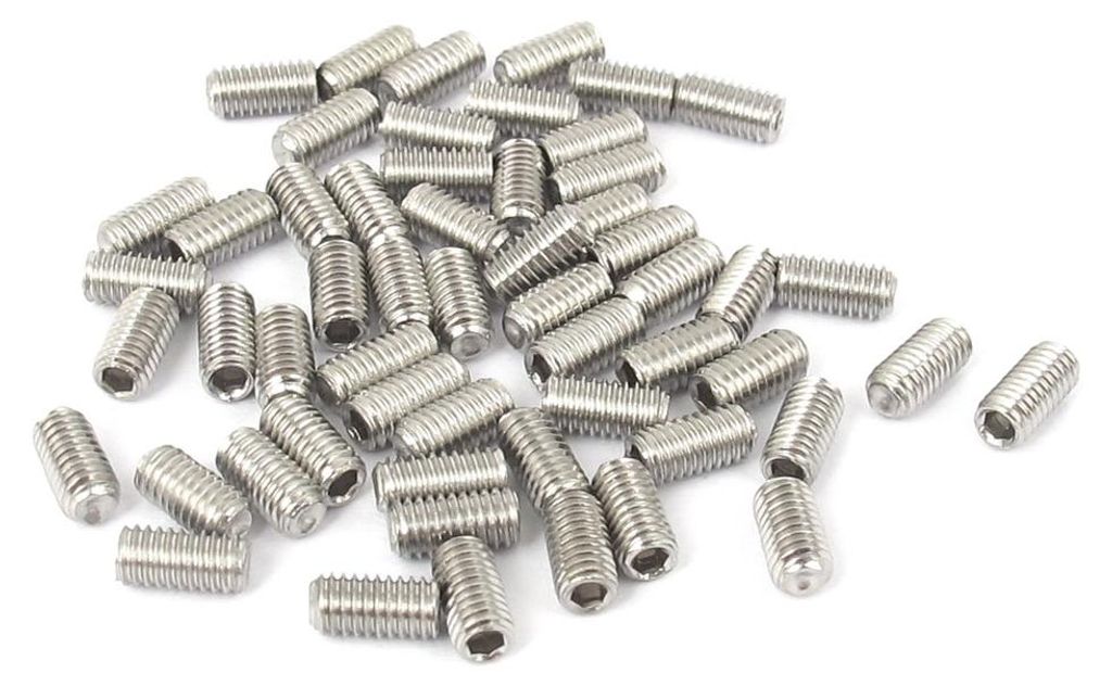 50Stš¹cke M3x6mm Edelstahl Innensechskant Satz Madenschrauben