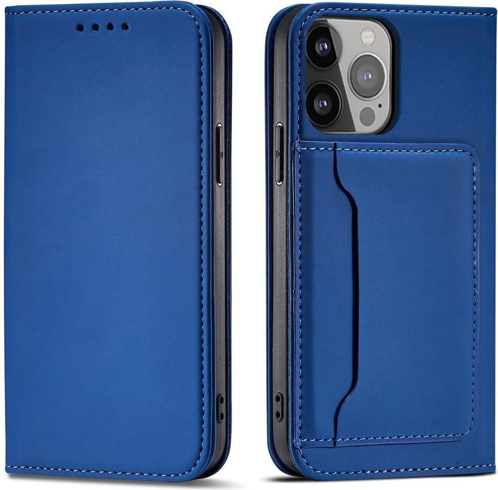 Etui magnetyczne HQWear do Samsung Galaxy S23, niebieskie Zdjęcie produktu 