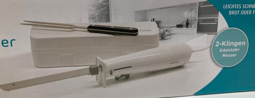 Quigg Elektrisches Messer Produktbild 
