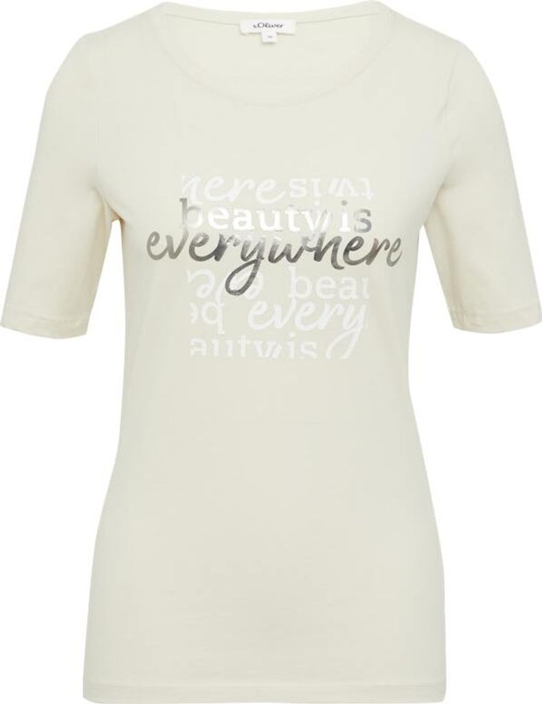 S. Oliver T-Shirt BROWN 42