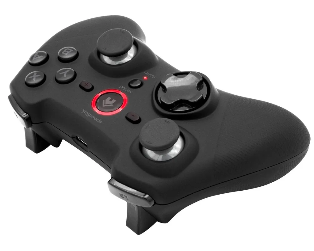 Manette RAIT Gamepad Bluetooth pour Nintendo Switch, OLED et PC Black - 2