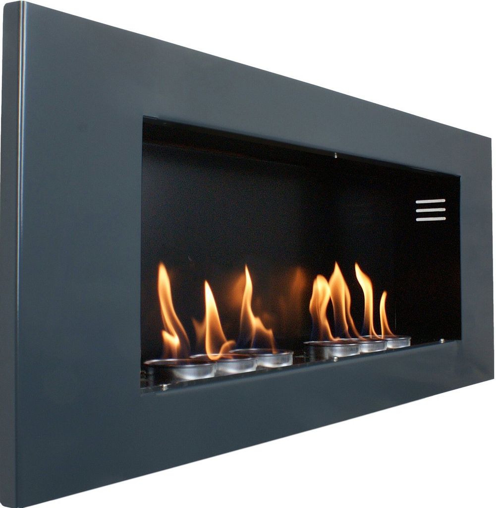 Gel & Ethanol Kamin Aurora Supreme Anthrazit Glanz