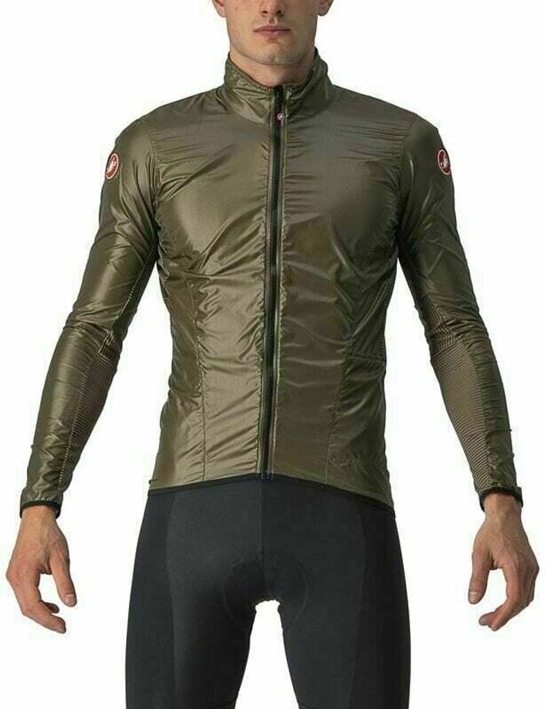 Castelli Aria Shell Jacket Moss Brown M Jacke