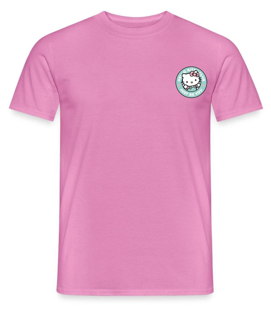 Spreadshirt Hello Kitty Club Just Be You Männer T-Shirt, XXL, Pink