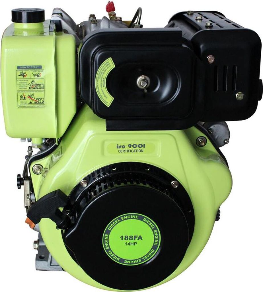 Varan Motors - 92682 Motor Diesel 456cc 14hp s elektrickým Obrázok produktu 