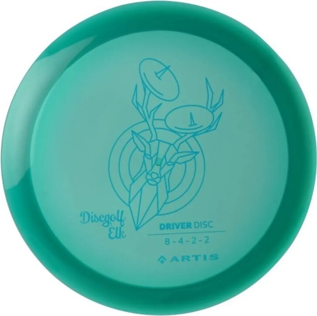 Kit Disc Golf Complet Artis Elk Set avec Disques de Précision 1 Set