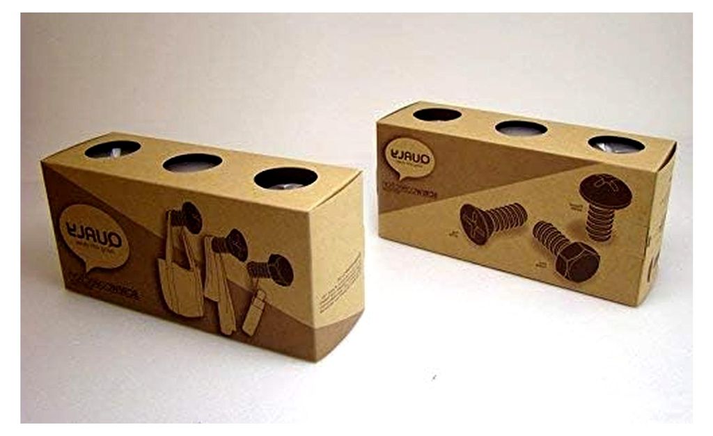 Qualy Wandhaken Screw Collection, Kunststoff, 3-teilig, weiß