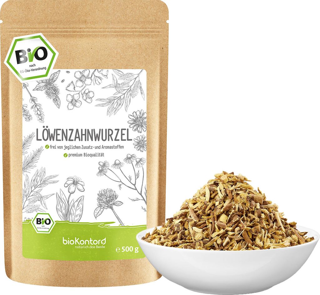 Löwenzahnwurzeltee 500 g | 100% naturrein Produktbild 