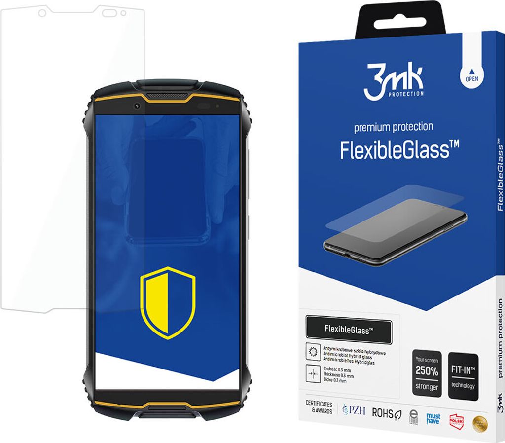 3mk Display Hybridglas FlexibleGlass für CUBOT King Kong Mini 2 0,3mm 7H