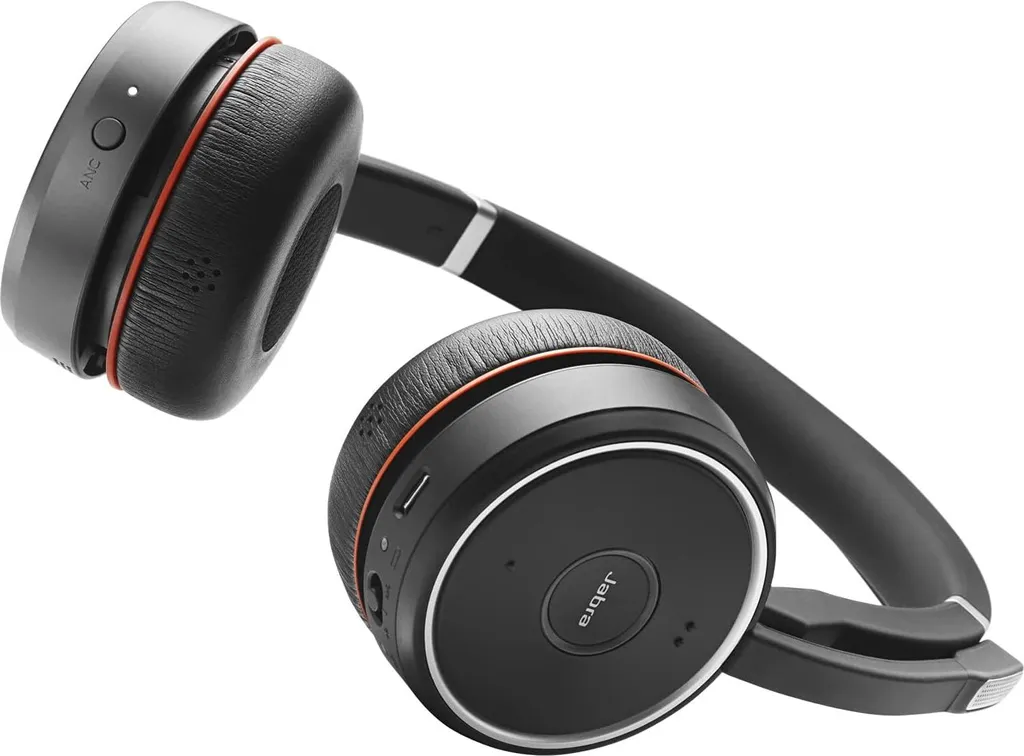 Casque Bluetooth Jabra Evolve 75 MS avec Réduction de Bruit Active - 12