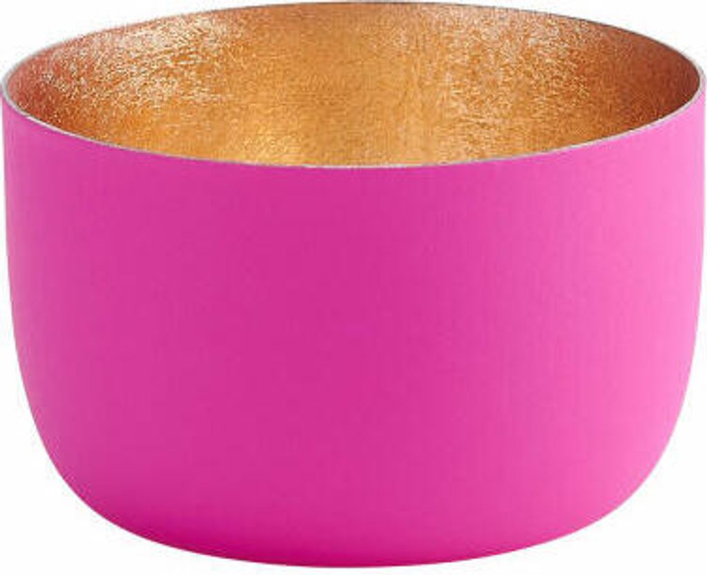 Gift Company Windlicht Madras S, Teelichthalter, Kerzenhalter, Eisen, Neon Pink, 5 cm, 1092503082