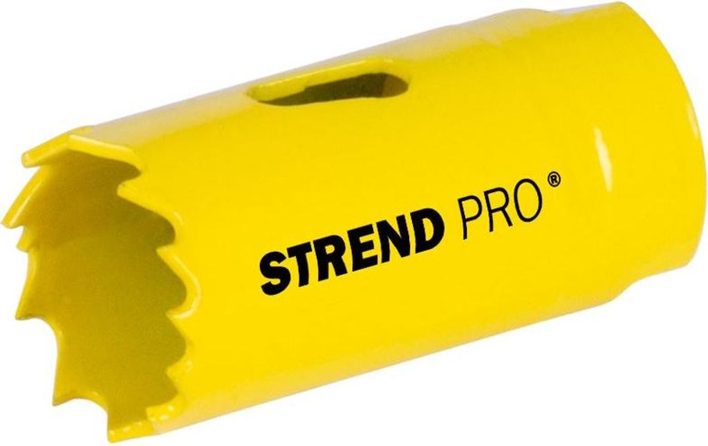 Lochsäge Strend Pro BHS44, 22 mm, M3 Bimetall, Lochsäge für Metall, Sägekrone