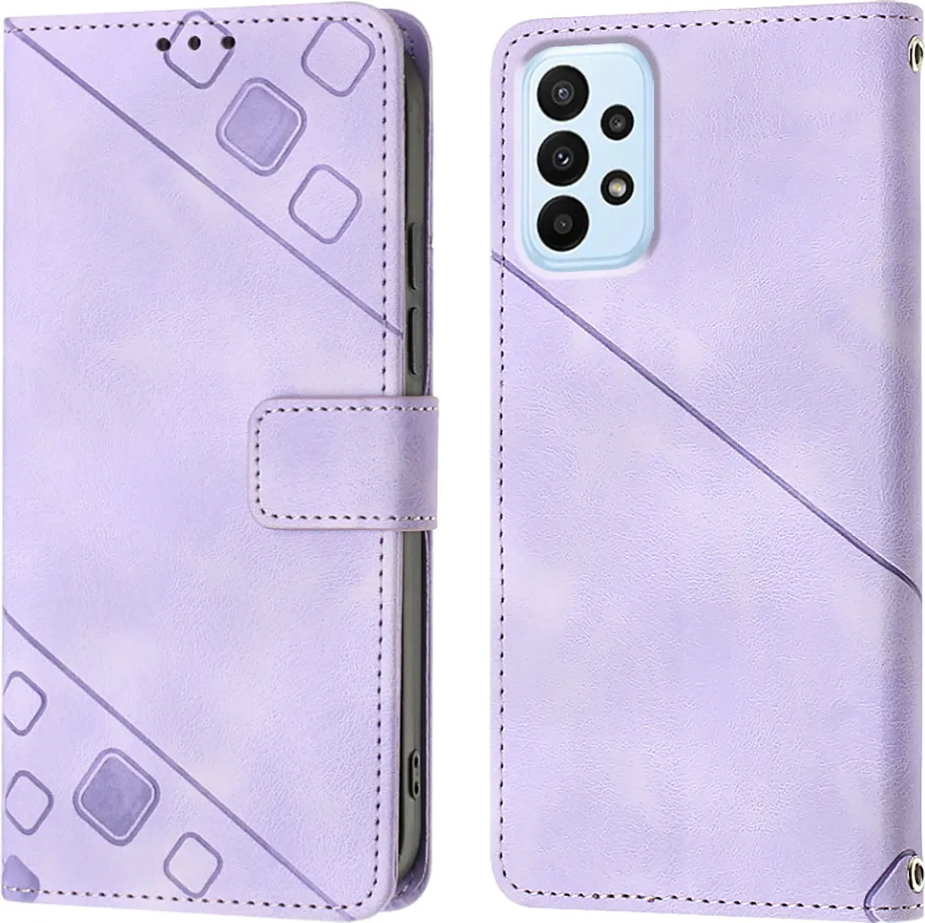 Custodia Samsung Galaxy M23 5G / A23 5G Viola - Flip Cover Pro