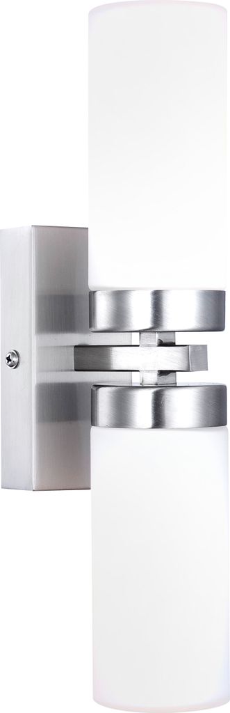 Globo Lighting applique in metallo nichel opaco, 2x E14 Immagine del prodotto 