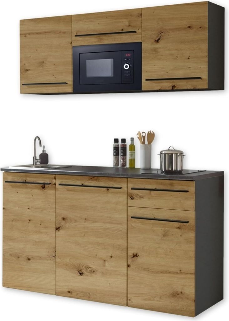 Bega BBK JAZZ Küchenblock, Schwarz / Artisan Eiche, Produktbild 