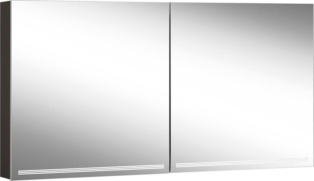 Schneider GRACE TW Lichtspiegelschrank, 2 Türen 70/70cm, 1395x120x700mm, dimmbar, 2000-6500K, 116.540.01.41