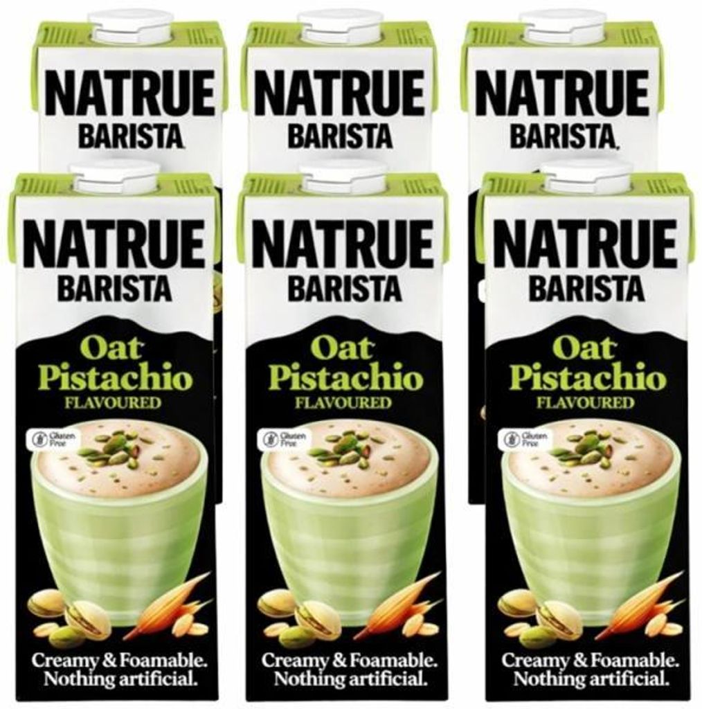Natrue | Bevanda all'avena e pistacchio - 6x1 l - Senza Immagine del prodotto 