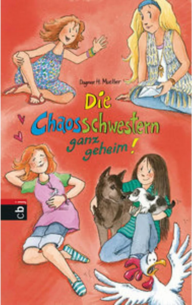 Die Chaosschwestern ganz geheim ! Roman jeunesse illustré de Dagmar Hoßfeld