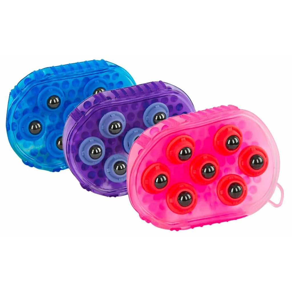 Spazzola Magnetica Massaggiante Rosa - Uso Professionale e Domestico