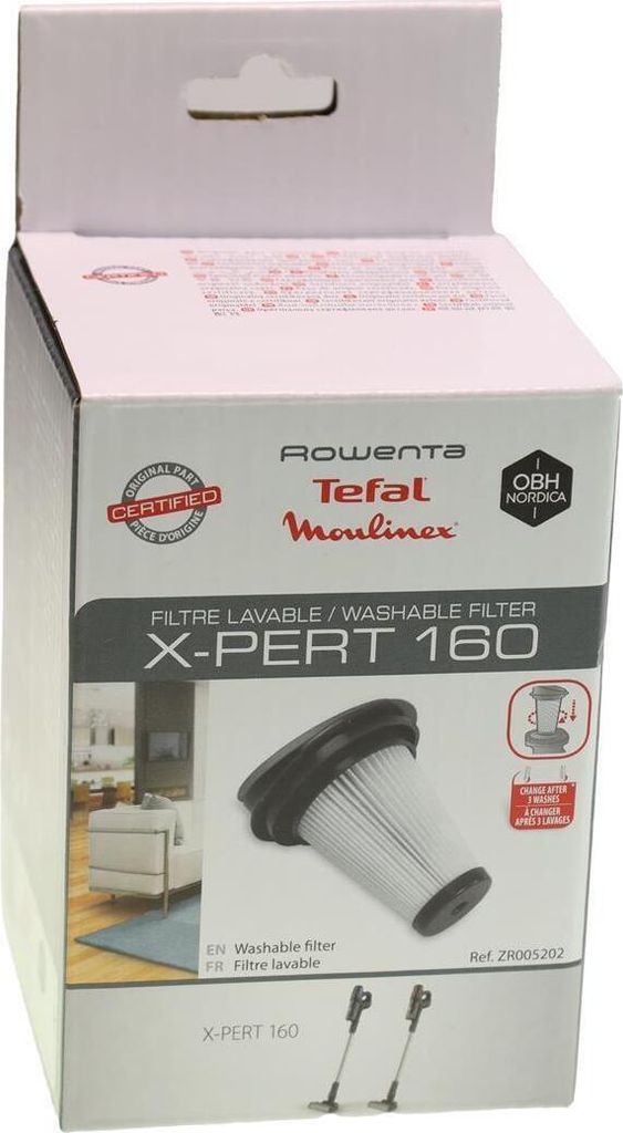 Rowenta ZR005202 Filtr RH7233 RH7221 X-Pert 160 Obrázek produktu 