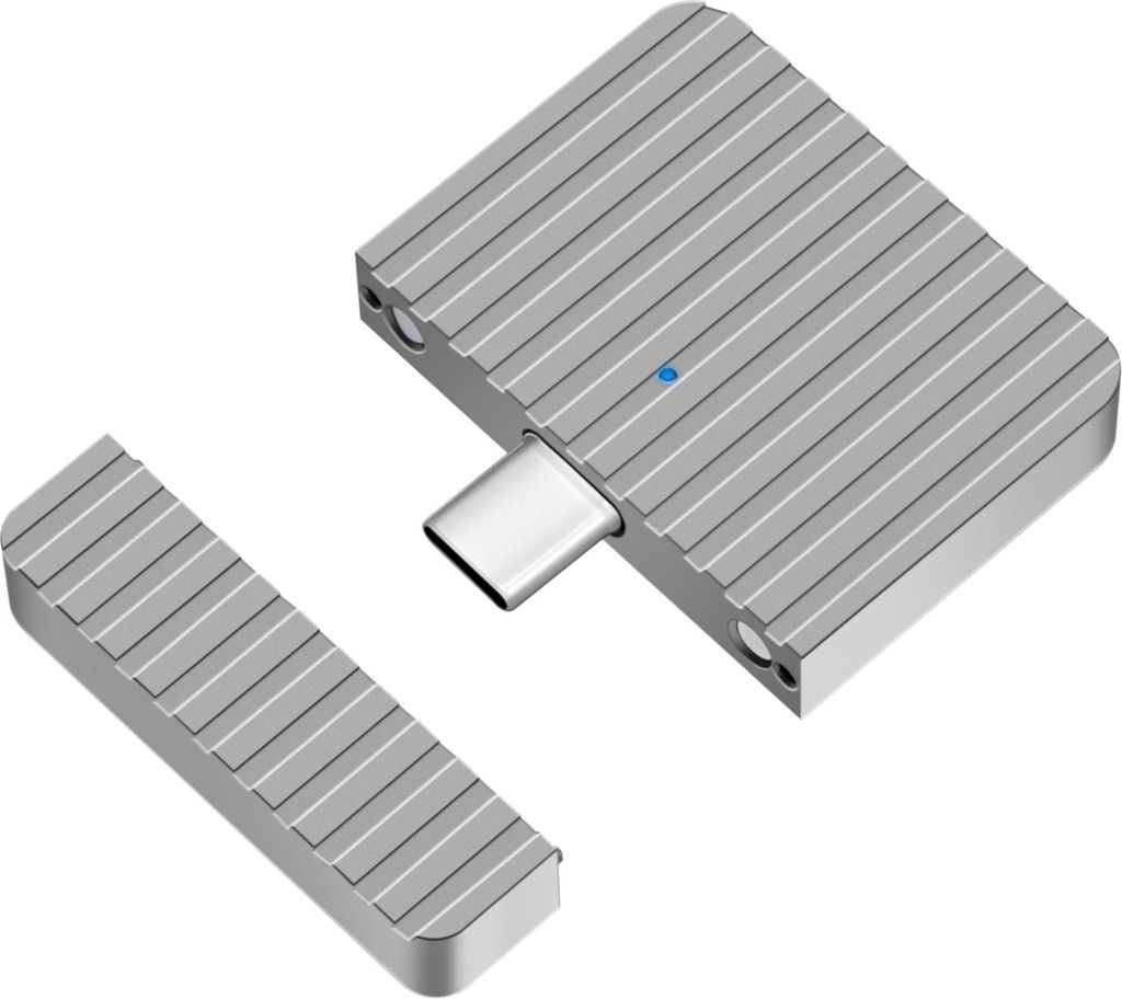 LogiLink Externes SSD-Gehäuse USB-C - PCIe NVMe silber