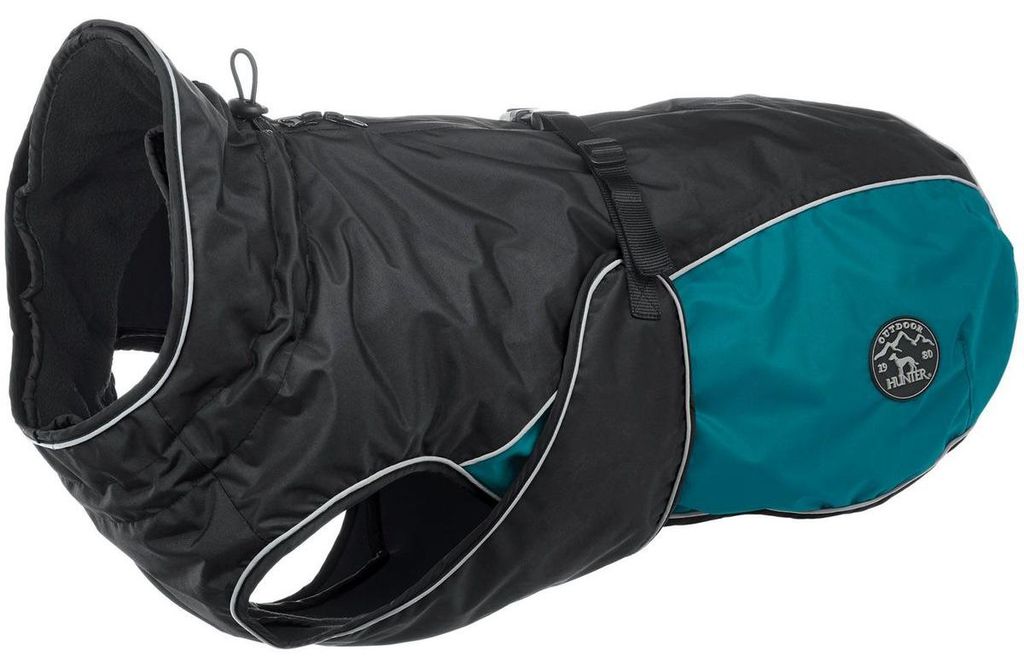 Hunter Hundemantel Uppsala Allrounder anthrazit/petrol, Produktbild 