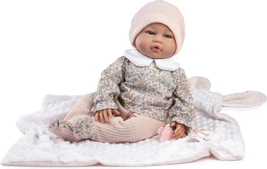 Poupée réaliste Bruna Golden Muñecas Guca - Jouet d'imitation Premium