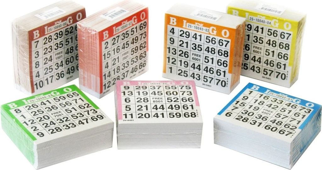 Bingokarten 10500 Blatt Produktbild 