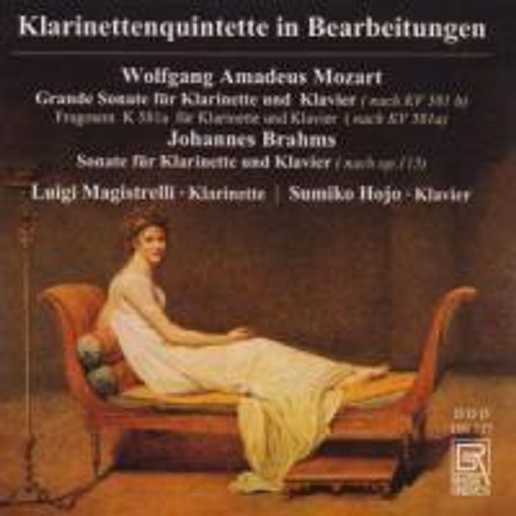 Magistrelli, L: Klarinettenquintette In Bearbeitungen