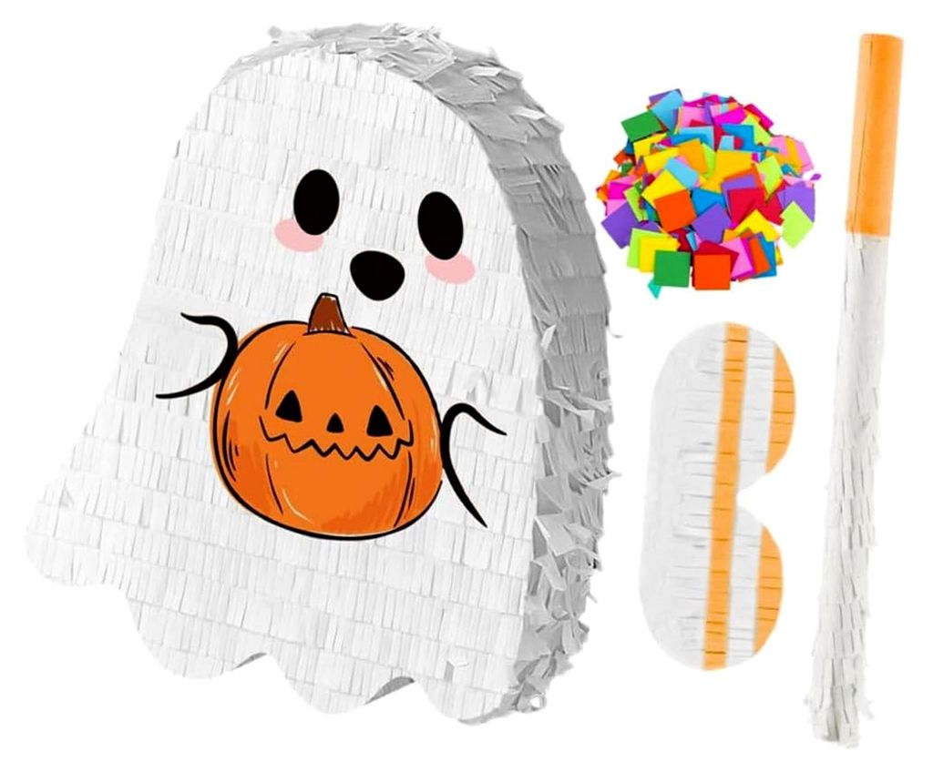 Halloween Piñata für Partydekoration Innen und Außen, Süßigkeitenbehälter für Schule und Gemeinschaft