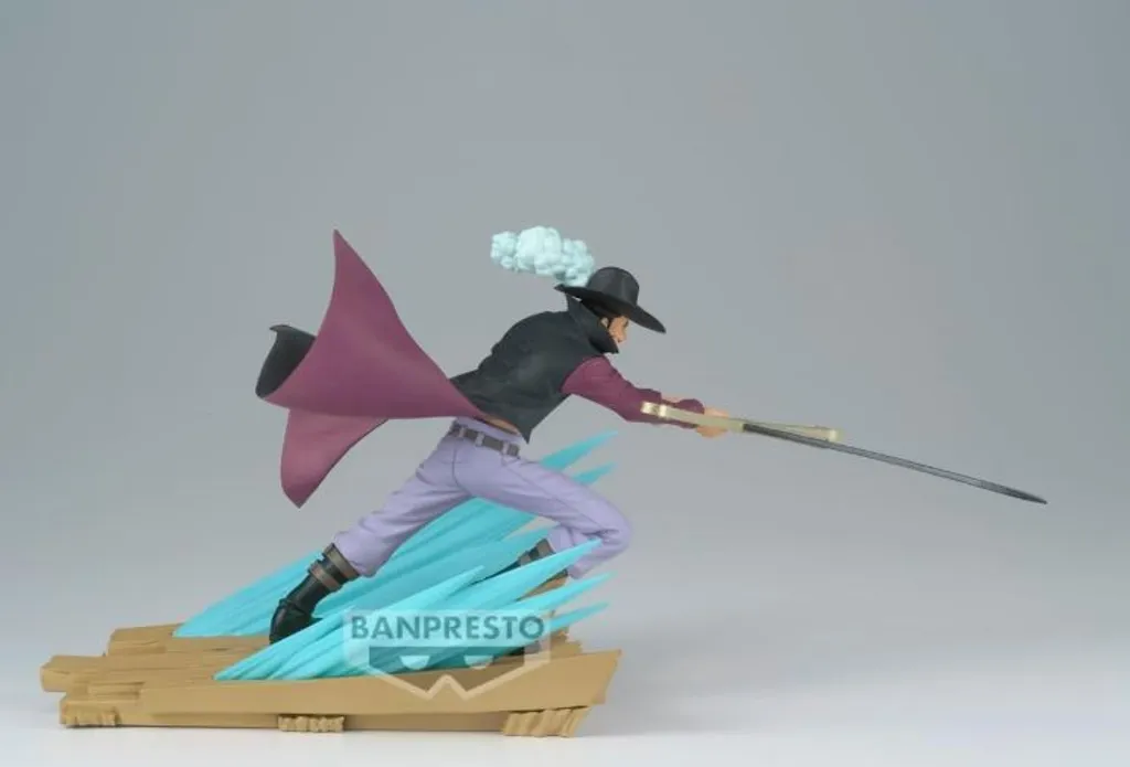 Mihawk One Piece Figurine 12cm Finitions Détaillées et Design Authentique - 5