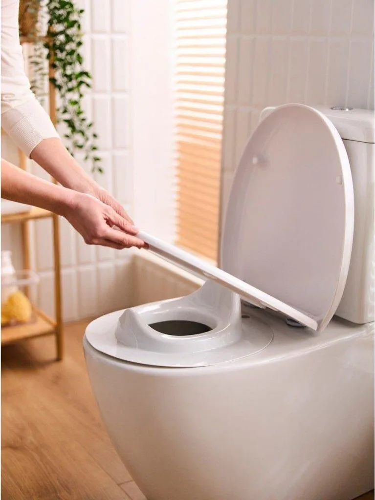 Siège WC Enfant AVA Blanc Rotho Babydesign avec Assise Ergonomique